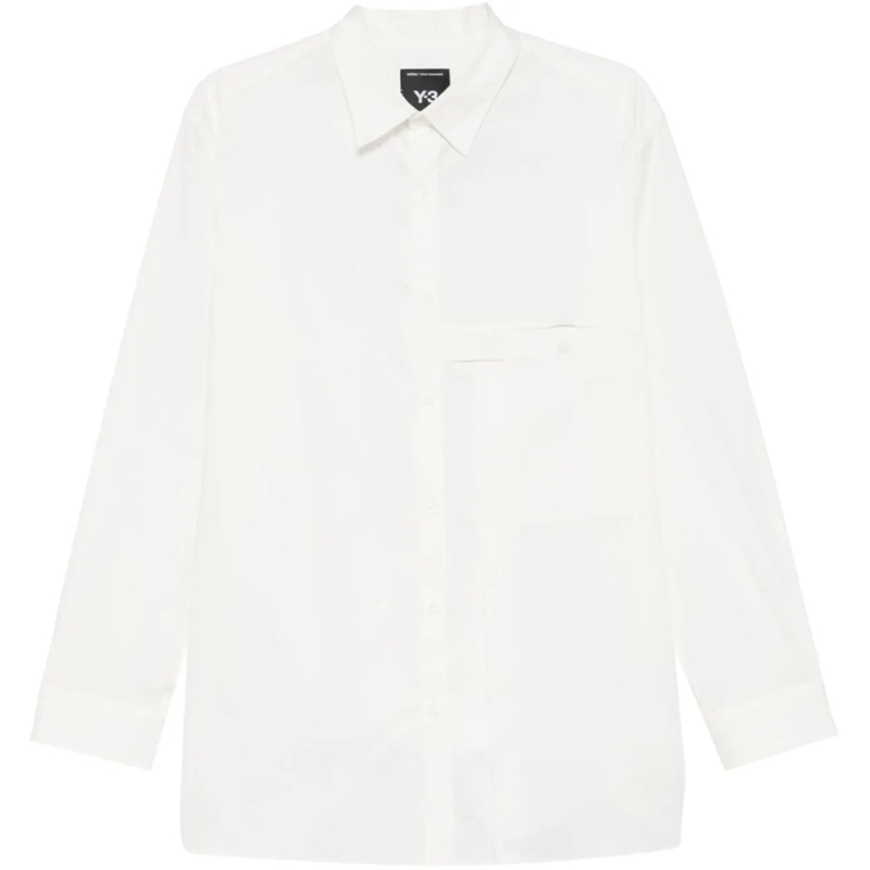 Y-3 T-Shirt Pleat Shirt White weiß
