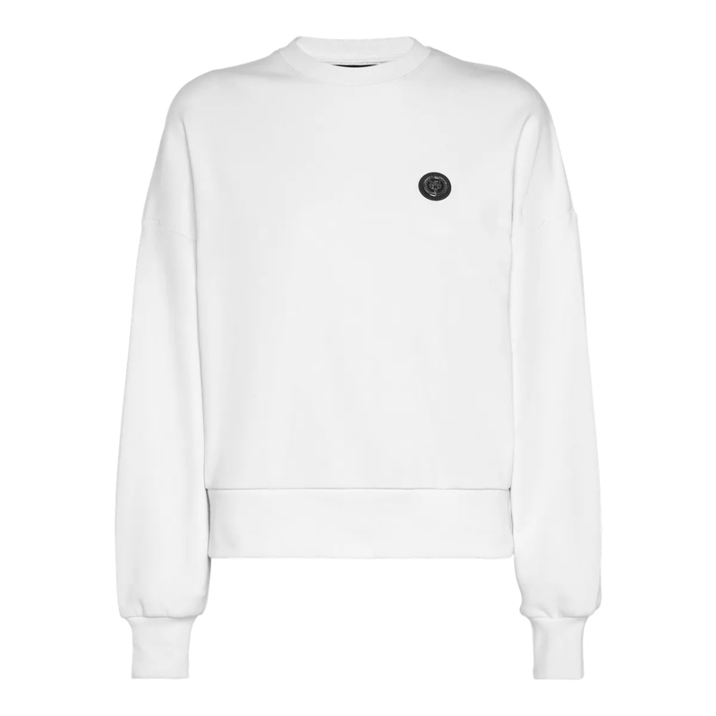 Plein Sport Top Sweatshirt weiss