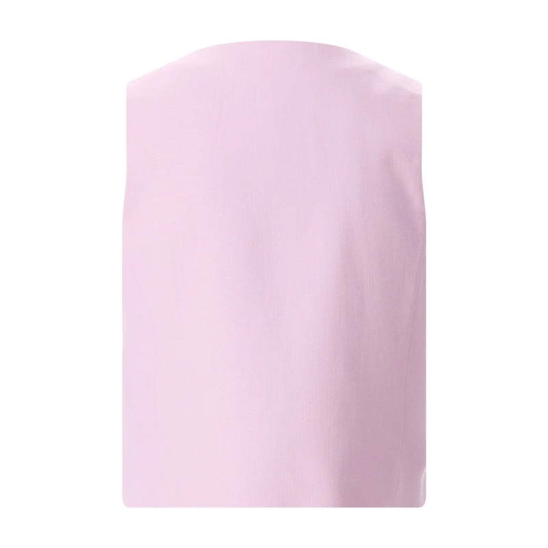 MSGM  Weste aus Viskose-Mix pink(Image 2)