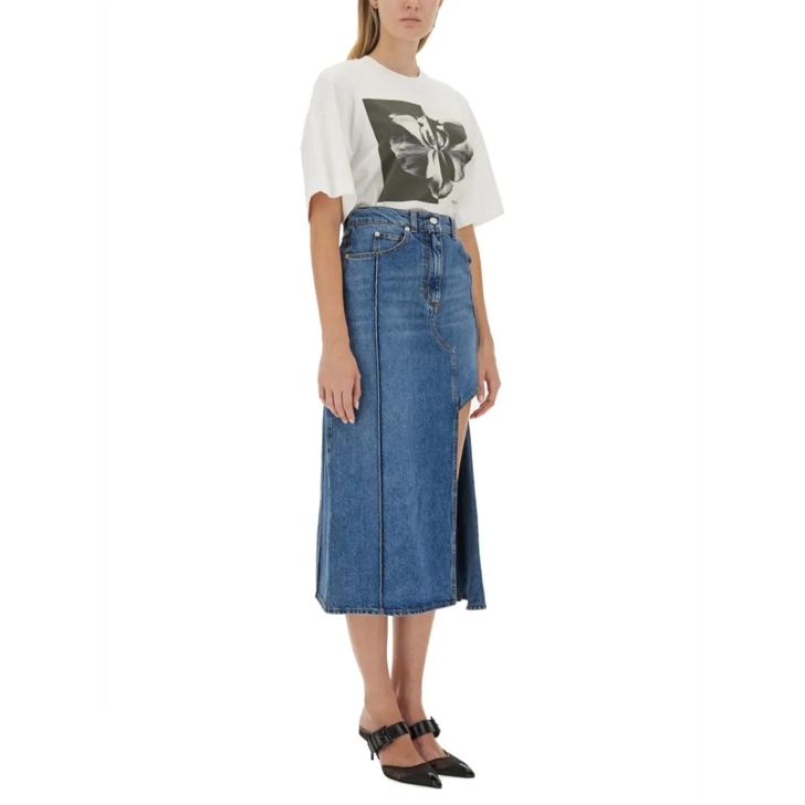 Tシャツ・カットソー alexander mcqueen PHOTOGRAPHIC ORCHID T-SHIRT Alexander McQueen Photographic Orchid T-shirt | italist