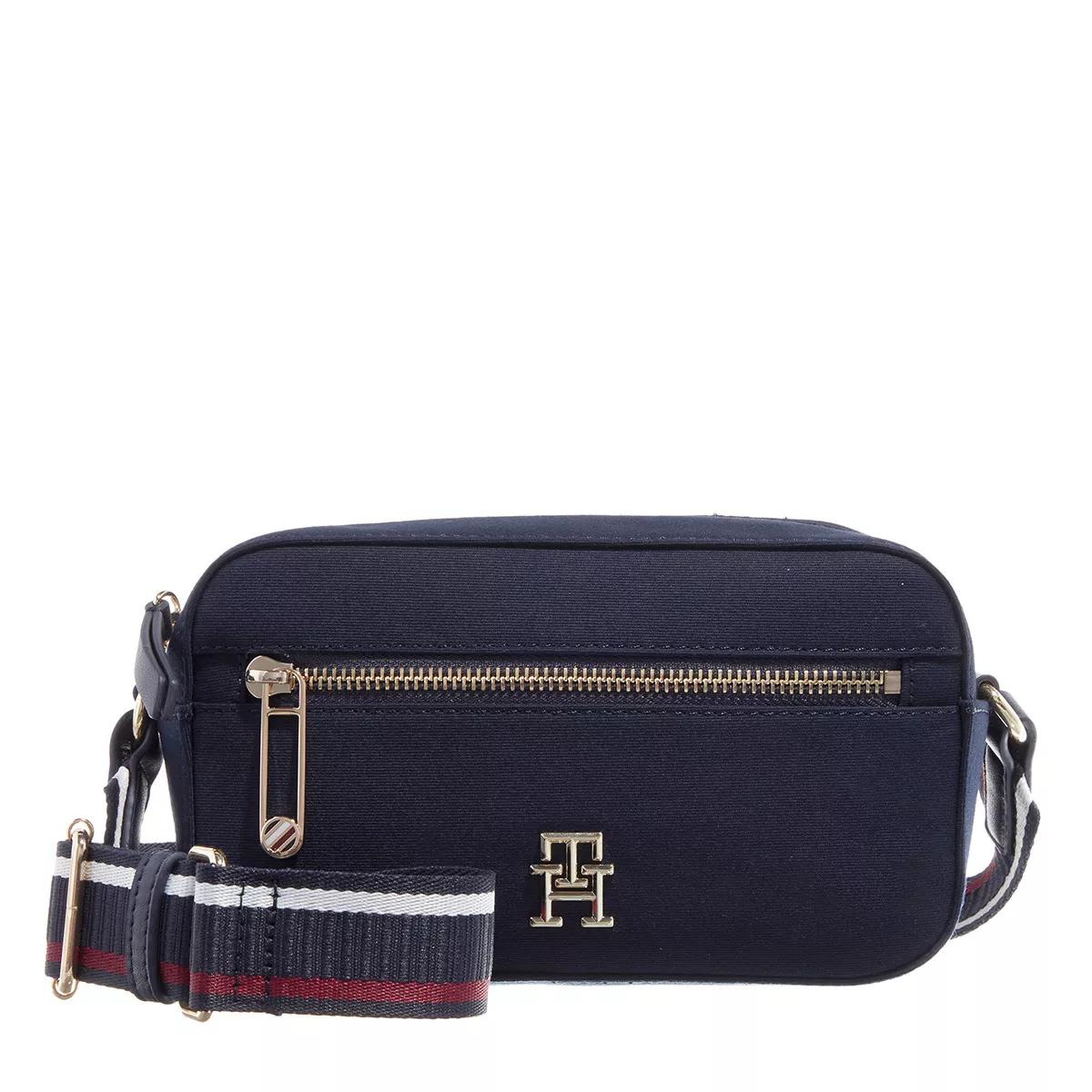 Tommy Hilfiger Crossbody Bags - Iconic Tommy Camera Bag Twill - Gr. unisize - in Blau - für Damen