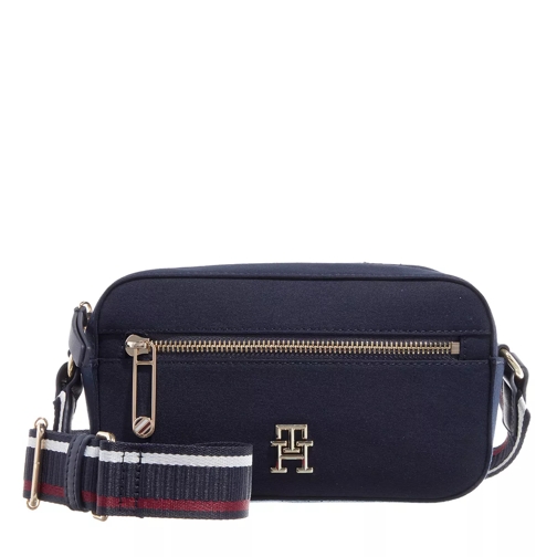 Tommy Hilfiger Iconic Tommy Camera Bag Twill Space Blue Sac pour appareil photo