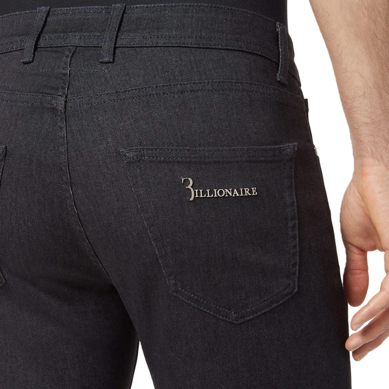 BILLIONAIRE Jeans mit geradem Bein Jeans Regular Fit dunkel-blau(Image 4)