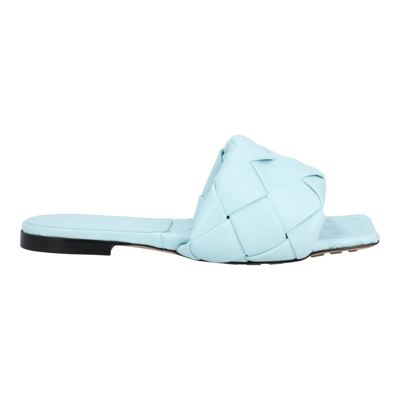 Bottega Veneta Sandalen Lido Flat Sandal Blue