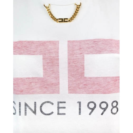 Elisabetta Franchi T-shirts T-Shirts And Polos White weiß