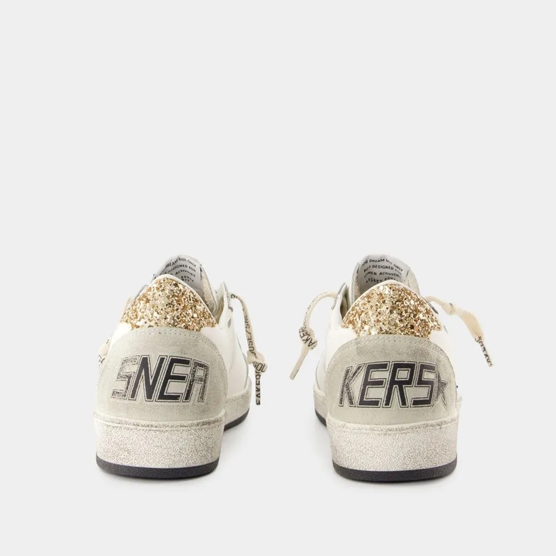 Golden Goose Lage-top sneaker Ballstar Sneakers - Leather - White White(Image 6)