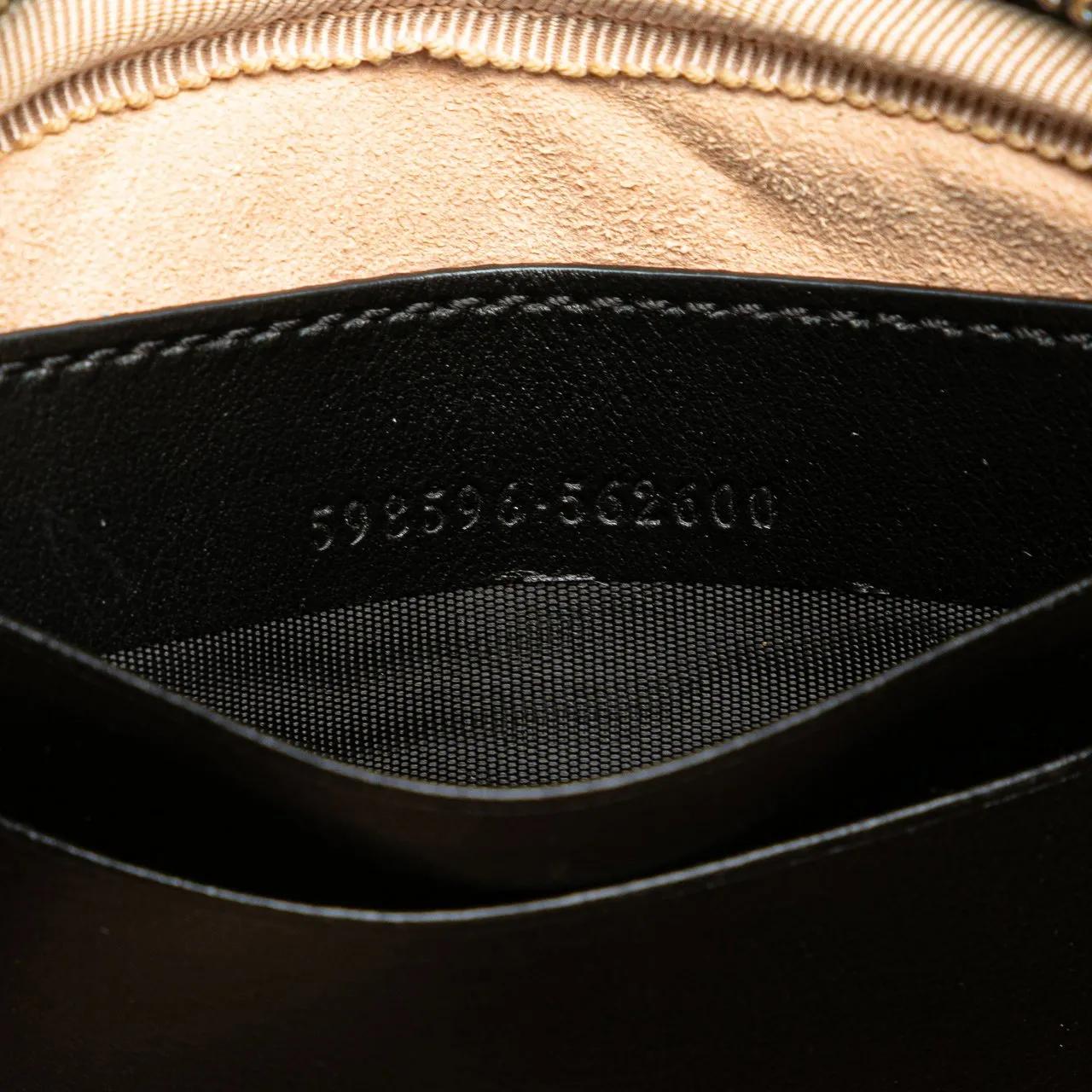 Thumbnail - Gucci Hobo Bags - Mini GG Marmont Matelasse Leather Camera Crossbody - Gr. unisize - in Schwarz - für Damen