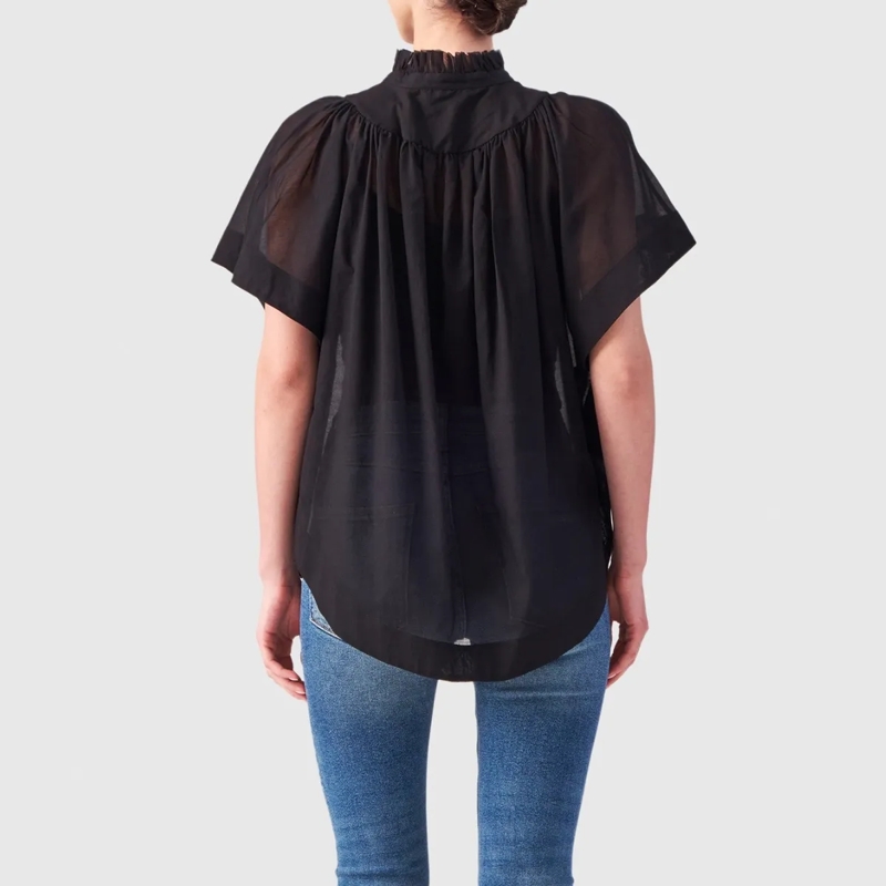 Helene Galwas Bluse Bluse IDIS schwarz(Image 3)