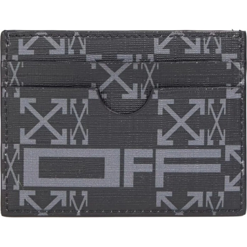 Off-White Kartenhalter Monogram Logo Card Case schwarz