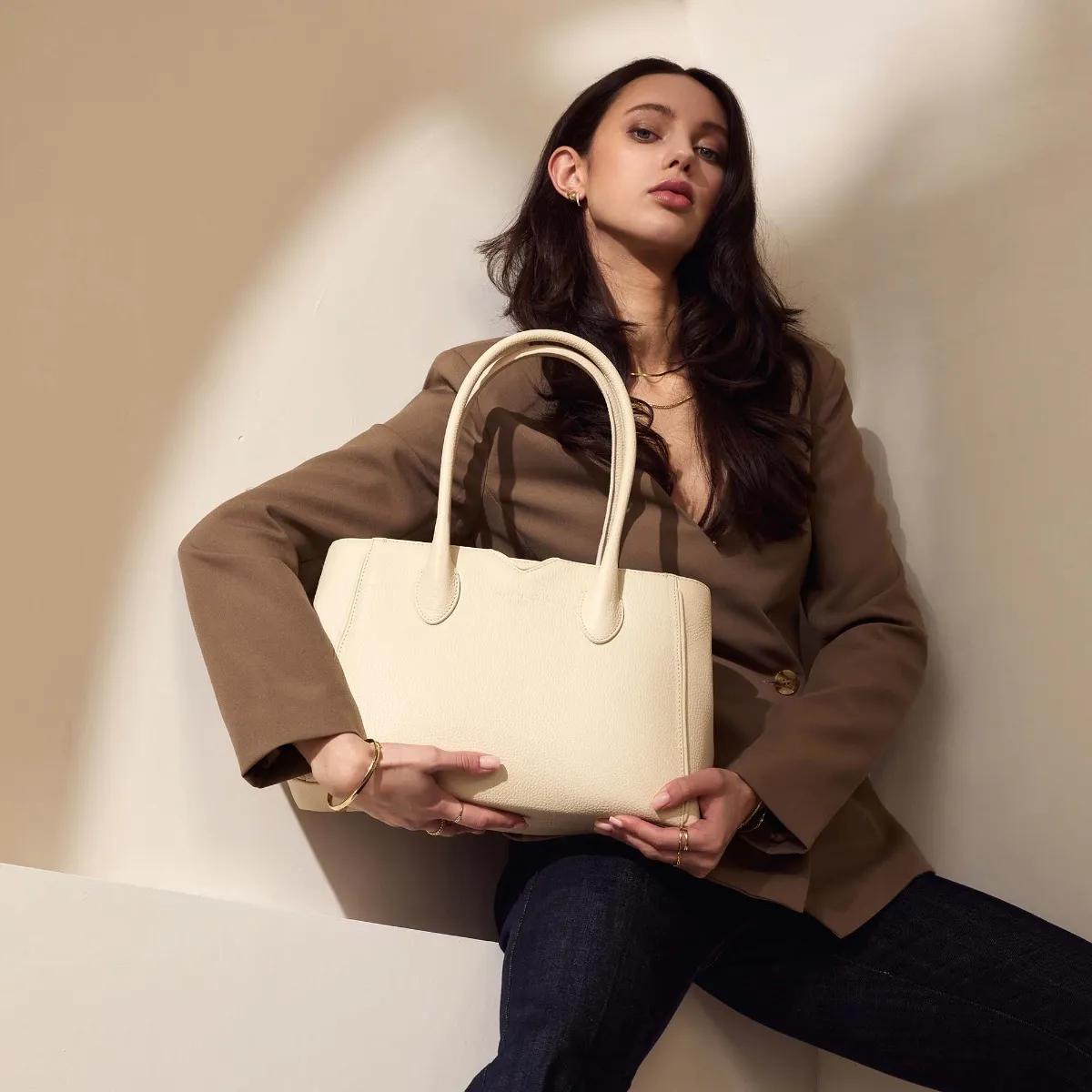 Isabel Bernard Crossbody bags Honoré Cloe Midi me Handtasche in crème