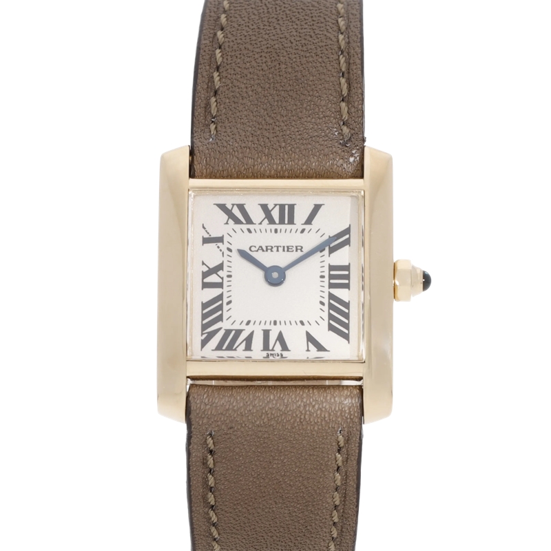 Cartier Automatikuhr Tank Francaise Beige