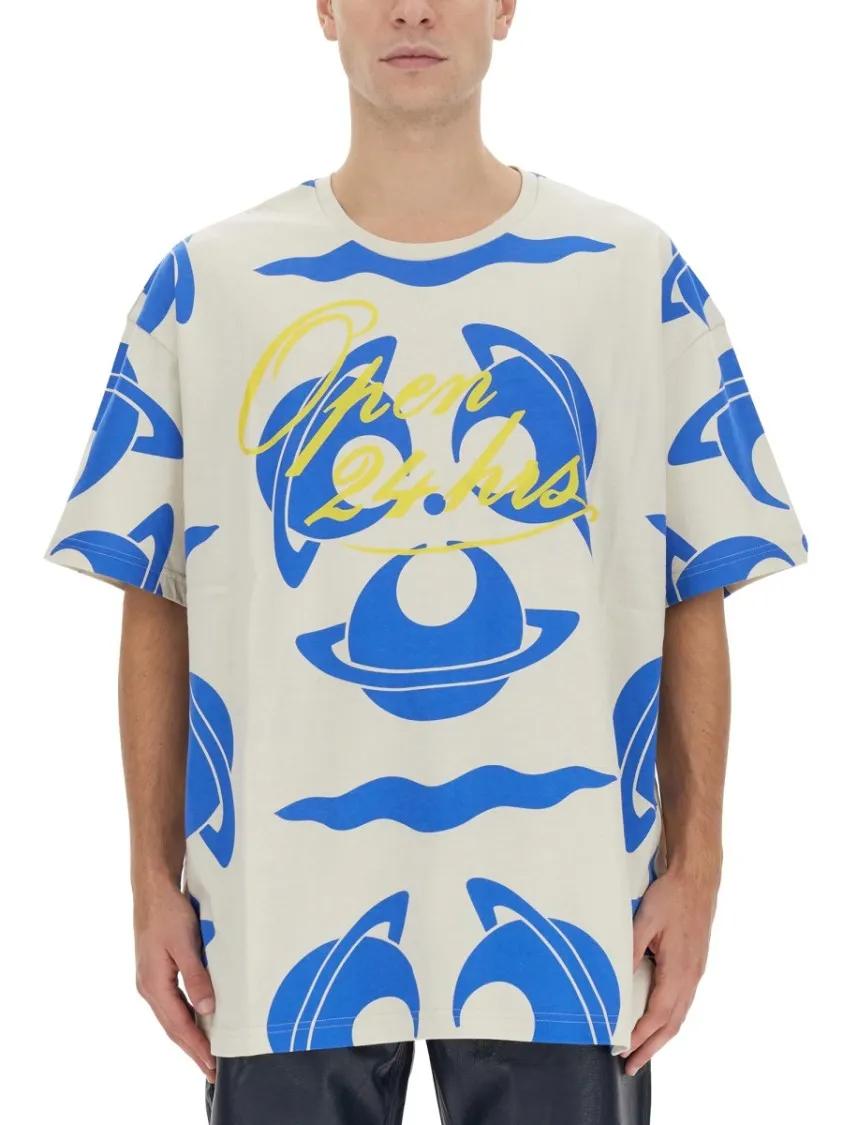 Thumbnail - Vivienne Westwood - Oversize T-Shirt - Größe S - bunt
