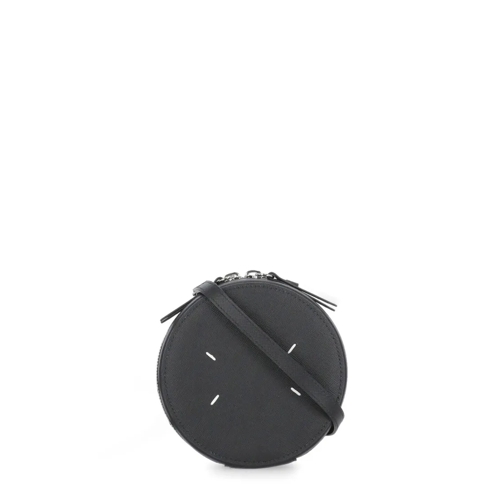 Maison Margiela Mini Round Bag Black Schoudertas