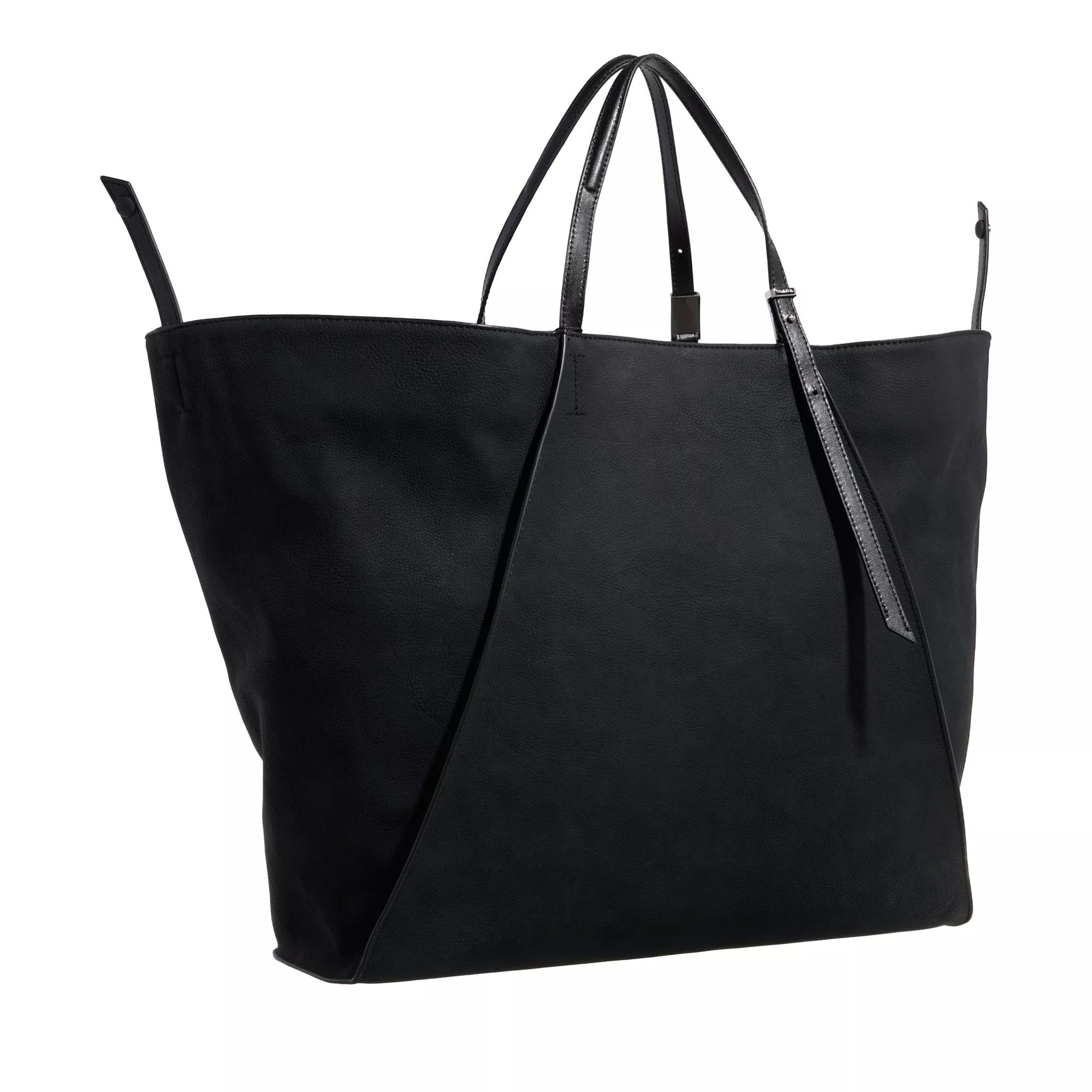 Calvin Klein Shoppers Ck Fold Large Shopper in zwart