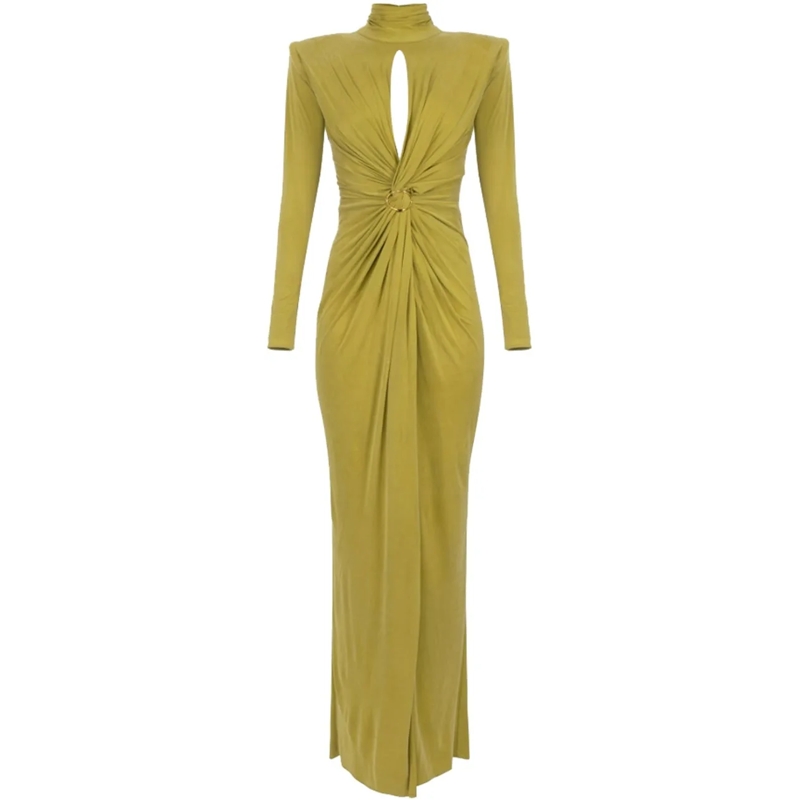 Elisabetta Franchi Midikleid Dresses Green grün