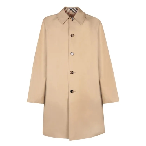 Burberry Reversible Coat With Button Closure Neutrals 