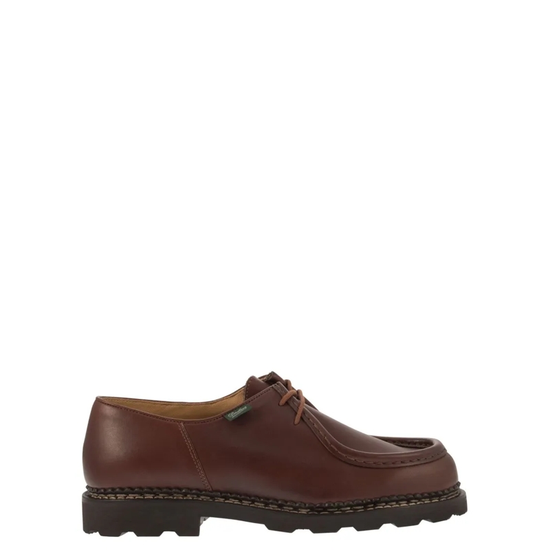 Paraboot Veterschoenen Michael - Leather Derby Brown
