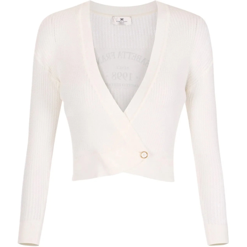 Elisabetta Franchi  Sweaters Ivory weiß