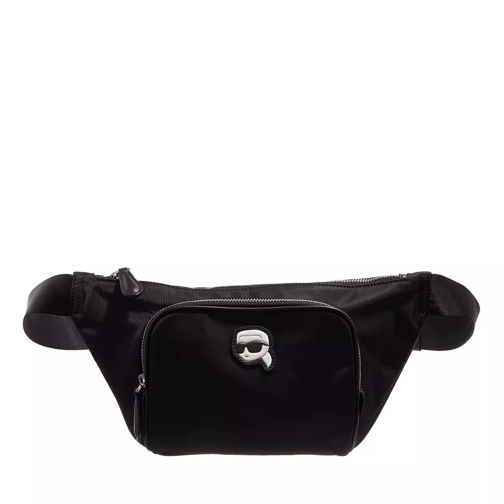 Karl Lagerfeld Ikonik 2.0 Nylon Bumbag Black Belt Bag