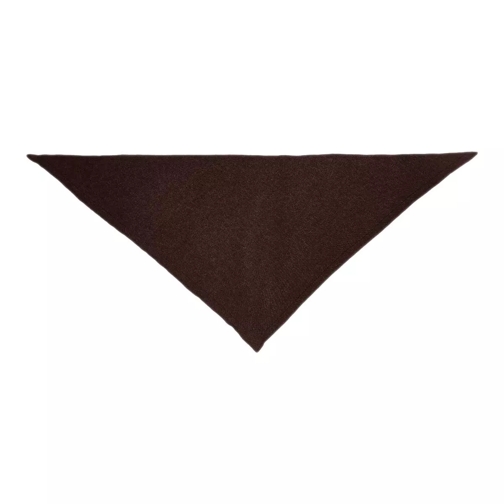 Lala Berlin Triangle Solid M Moka Sciarpa in cashmere