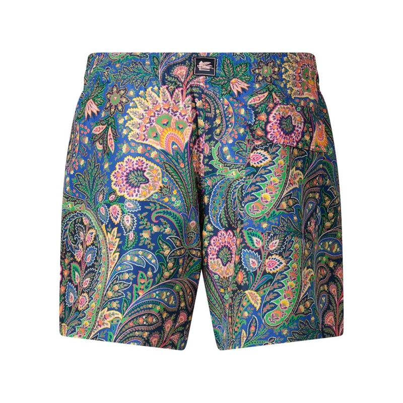 Etro Bermuda Badehose mit Paisley-Muster mehrfarbig(Image 2)
