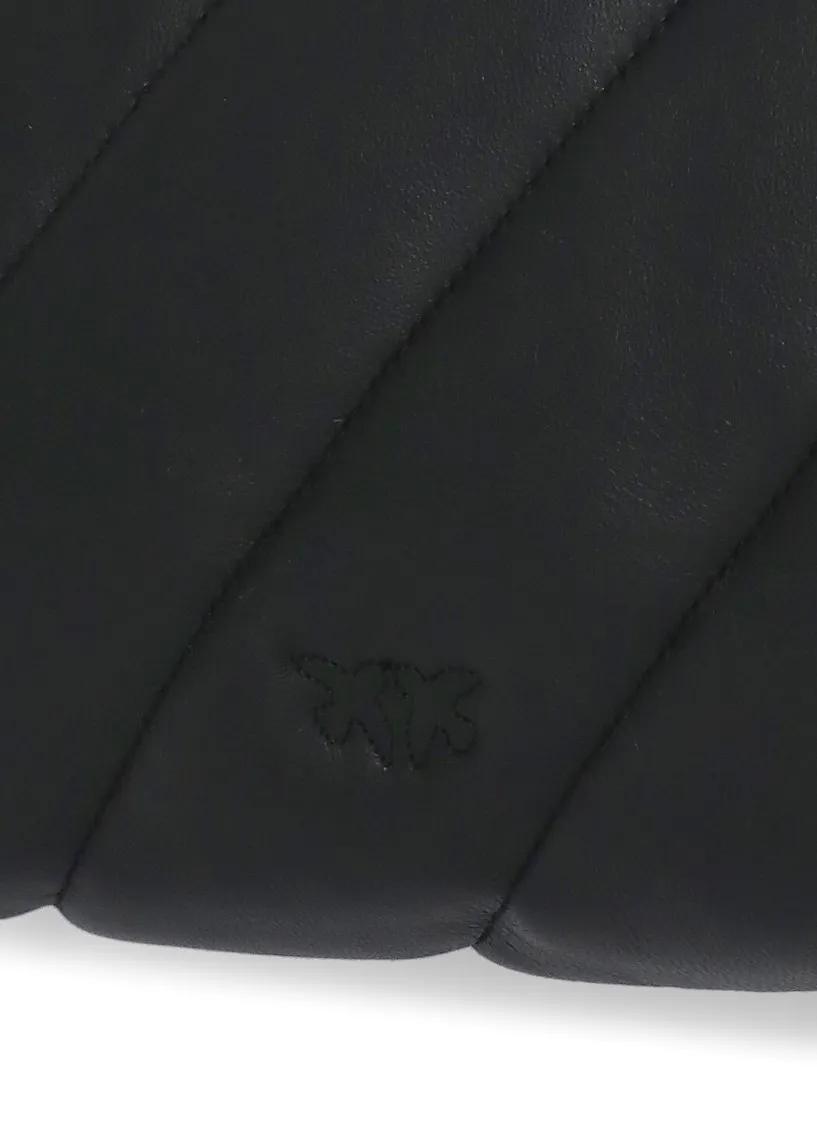 pinko Hobo bags Black Love Puff Big Bag in zwart