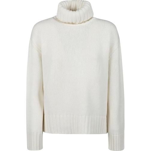 Fabiana Filippi Truien Turtle Neck Sweater White weiß