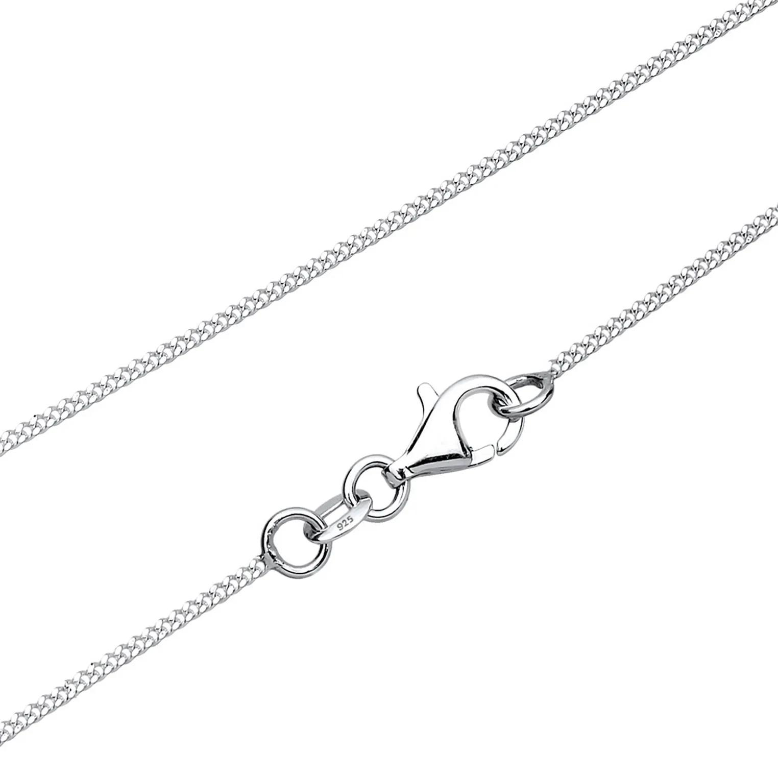Thumbnail - Elli Halsketten - Necklace Fresh Water Pearl Diamond (0.04 ct.) 925 - Gr. unisize - in Weiß - für Damen