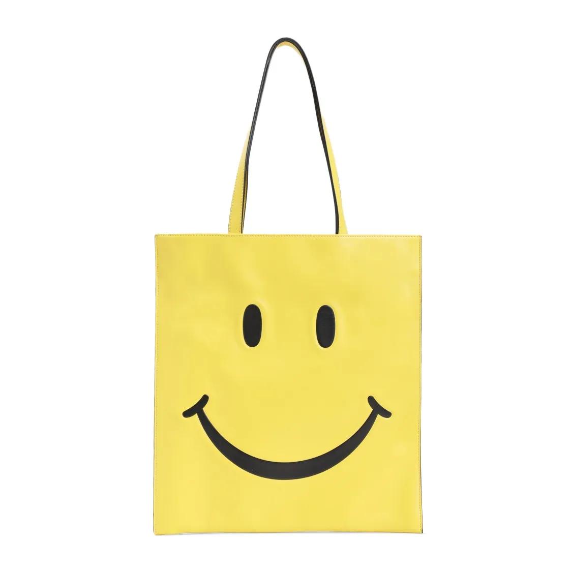 Moschino Totes - Yellow Leather Tote Bag - Gr. unisize - in Gelb - für Damen