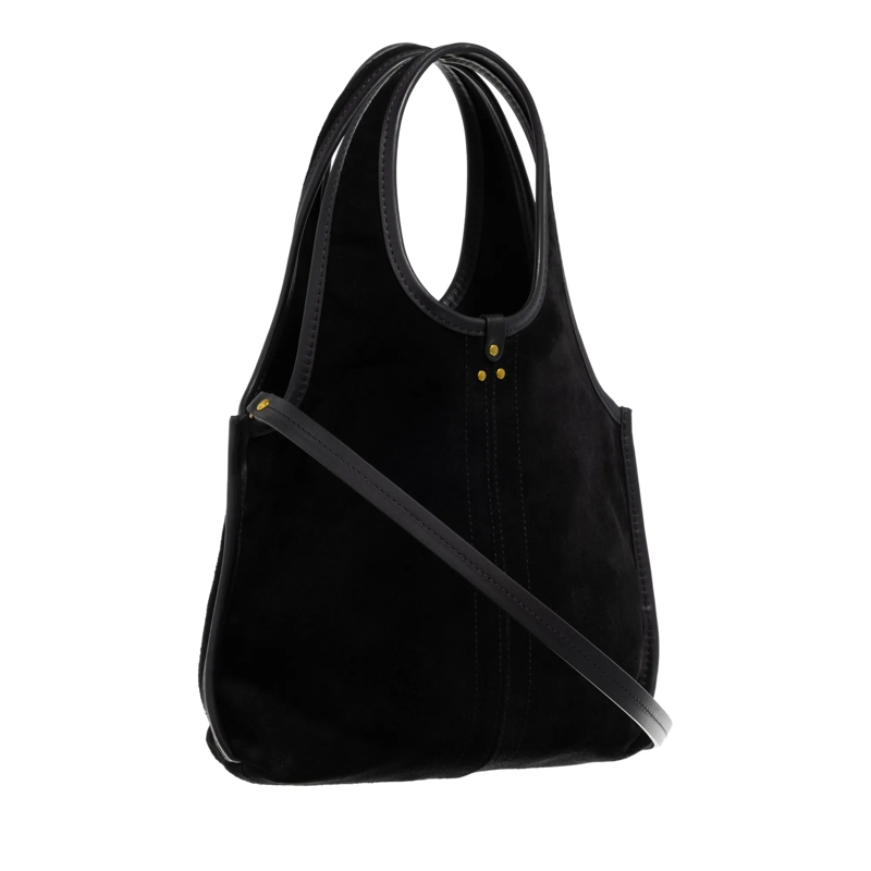 Jerome Dreyfuss Hobo Bag Paco S Split Suede Noir(Image 3)