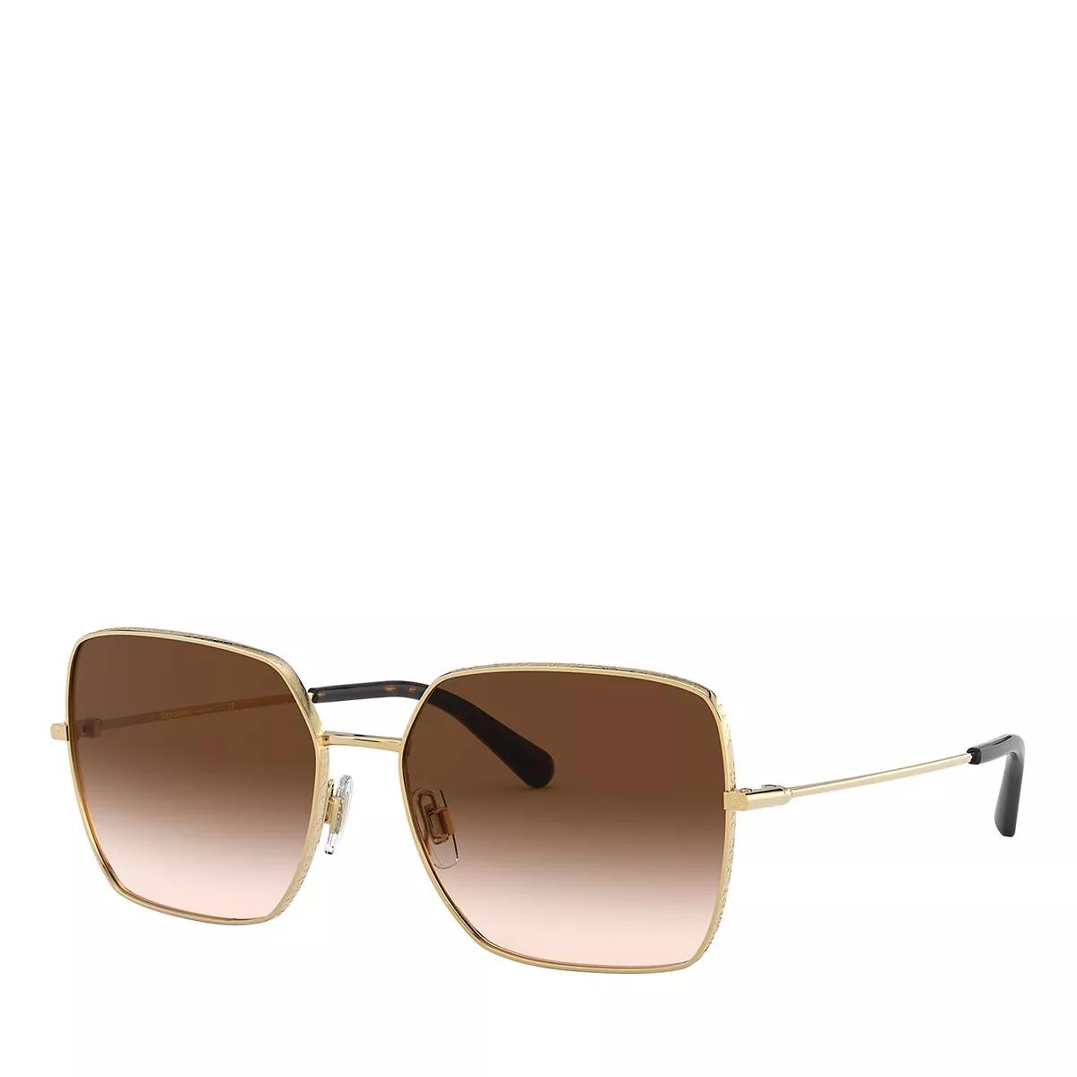 Dolce gabbana sales gold sunglasses