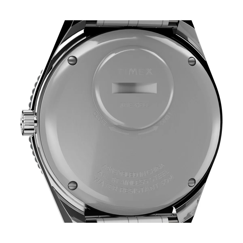 Timex Quarzuhr Quarz Analog Uhr Timex Lab Archive Special Project silber(Image 4)