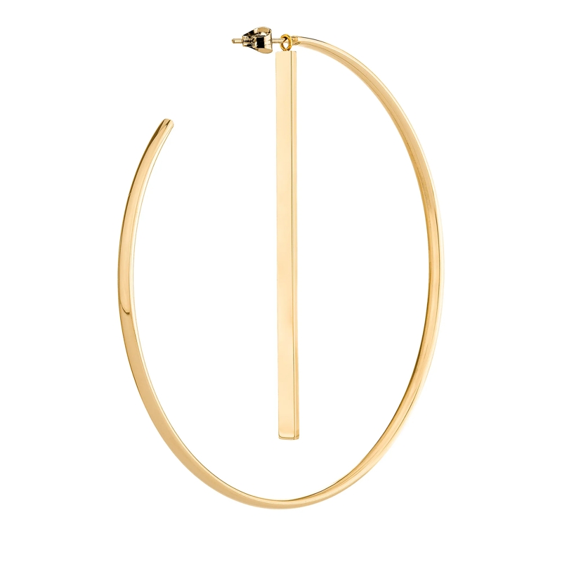 Liebeskind Berlin Ohrstecker Edelstahl The Basic Big gold(Image 3)