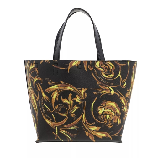 Versace Jeans Couture Shopping Bag Black Gold Shopper