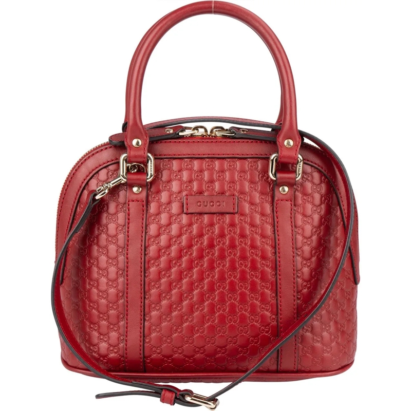 Gucci Tote Gucci Microguccissima Leather Small Dome Satchel H rot