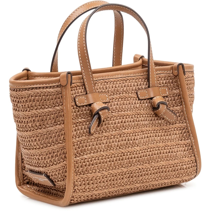Gianni Chiarini Tote Borsa Miss Marcella con Doppi Manici e Dettagli An beige(Image 3)