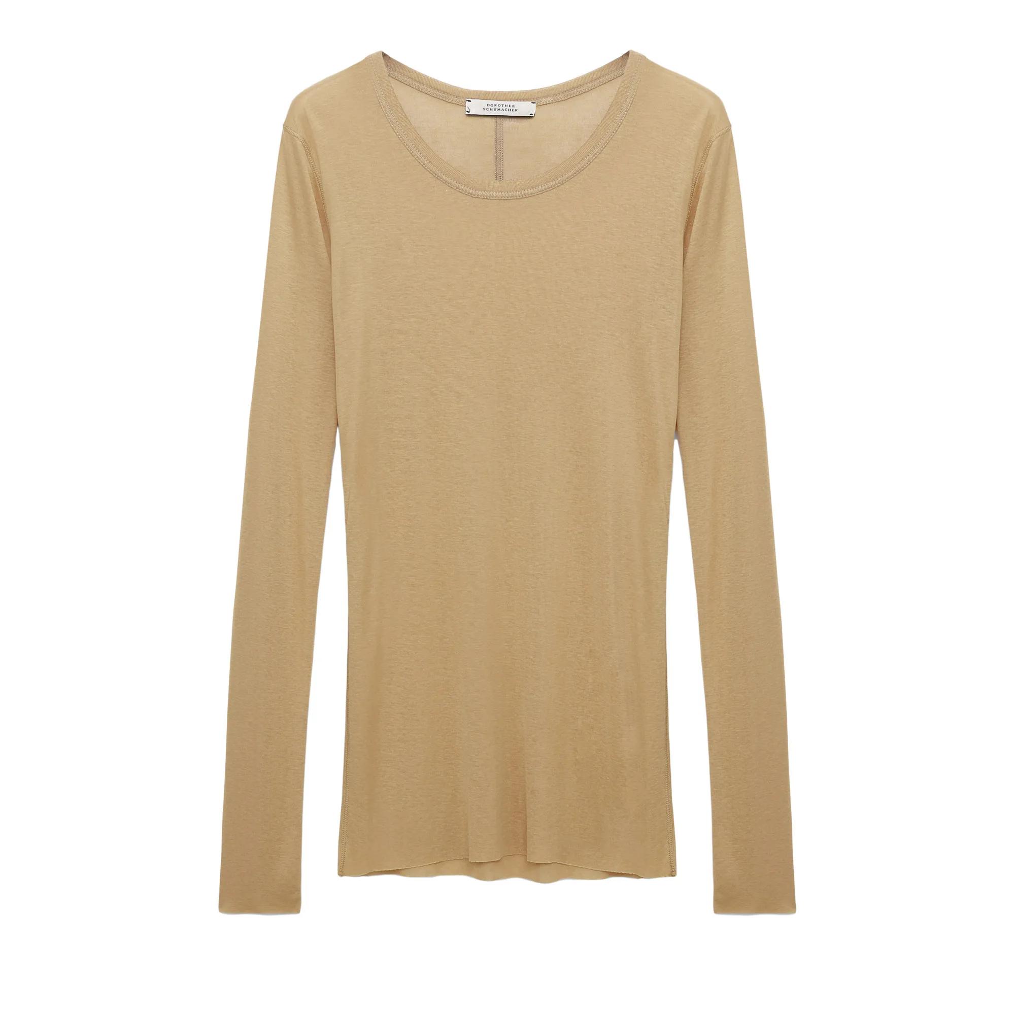 Dorothee Schumacher - LIGHT SOFTNESS SHIRT - Größe 5 - braun