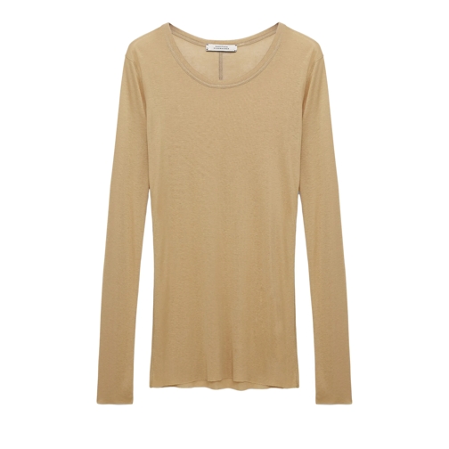 Dorothee Schumacher LIGHT SOFTNESS SHIRT 726  GOLDEN BROWN Camicie