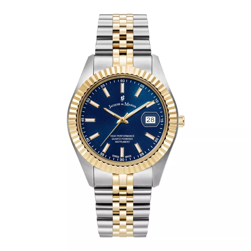 Jacques du Manoir Chronographe Inspiration Business Uhr Bi-color