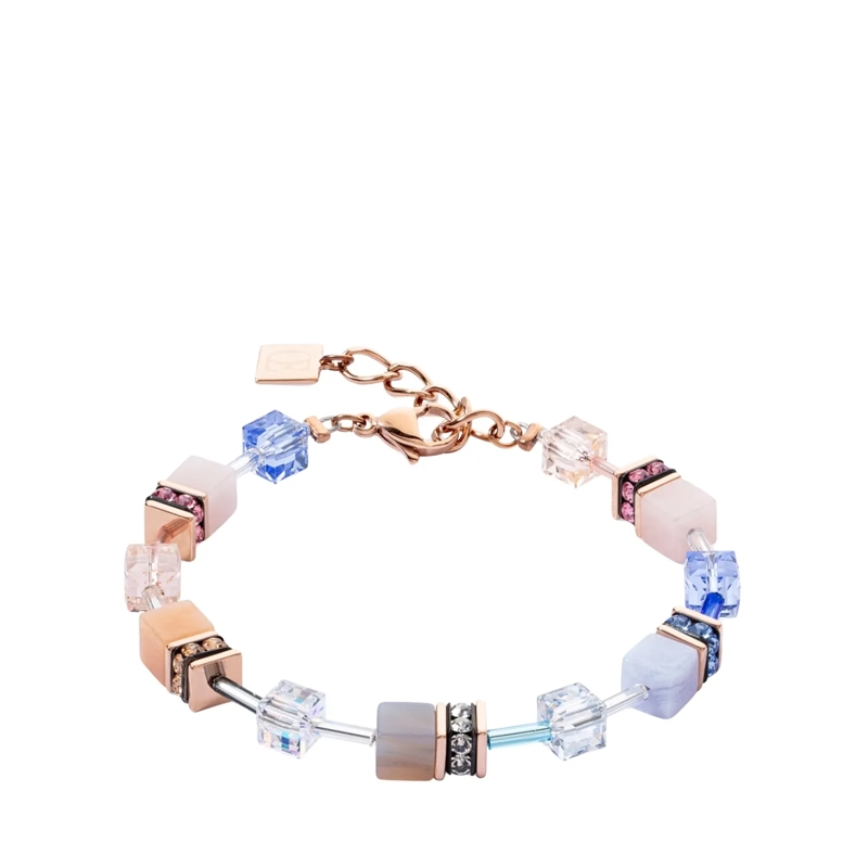 COEUR DE LION Armband GeoCUBE® Iconic Precious Armband blau