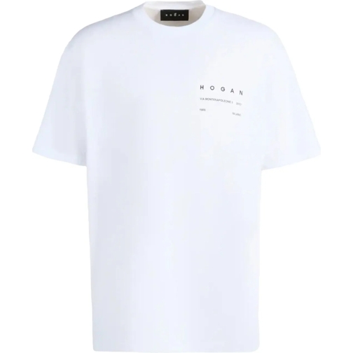 Hogan T-Shirts T-Shirts And Polos White weiß