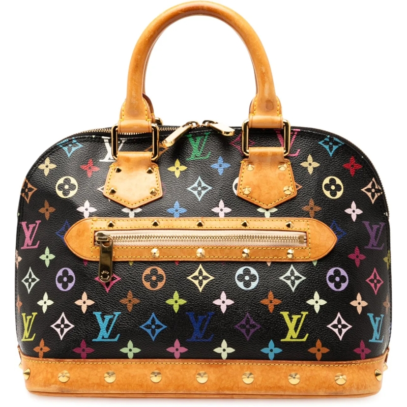 Louis Vuitton Fourre-tout Monogram Multicolore Alma PM schwarz