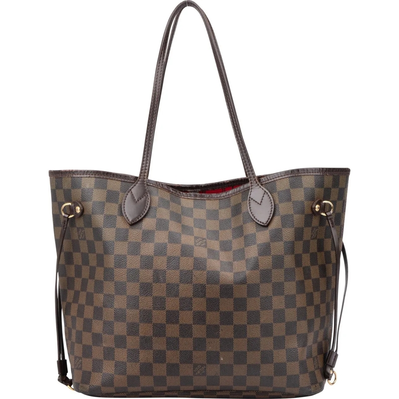 Louis Vuitton Tote Louis Vuitton Damier Ebene Monogram Neverfull MM S braun