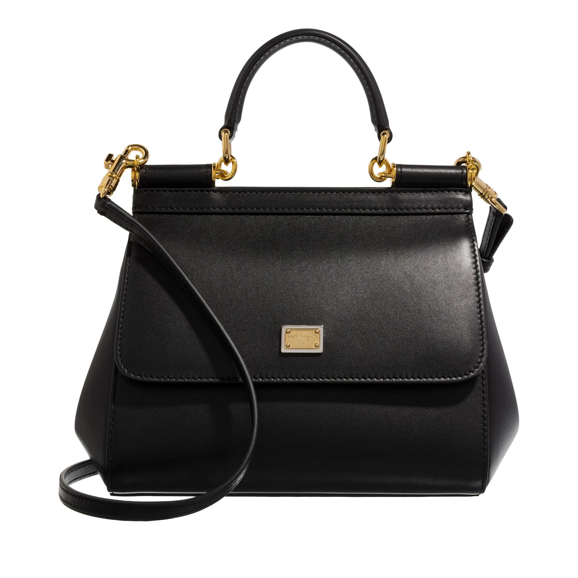 Dolce&Gabbana Crossbody Bags - Small Sicily With Handle Shoulder Strap - Gr. unisize - in Schwarz - für Damen