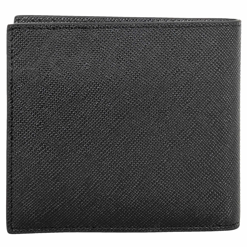 Armani Exchange Geldbörse BARCELONA BIFOLD COIN POCKET 1er Pack schwarz(Image 2)