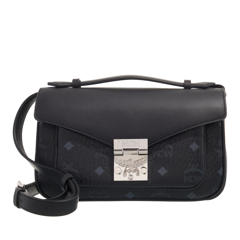 MCM Crossbody Bag Tracy Vi Crossbody Med Bk Black