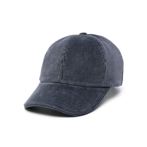 Eleventy Hut Corduroy Cap Blue