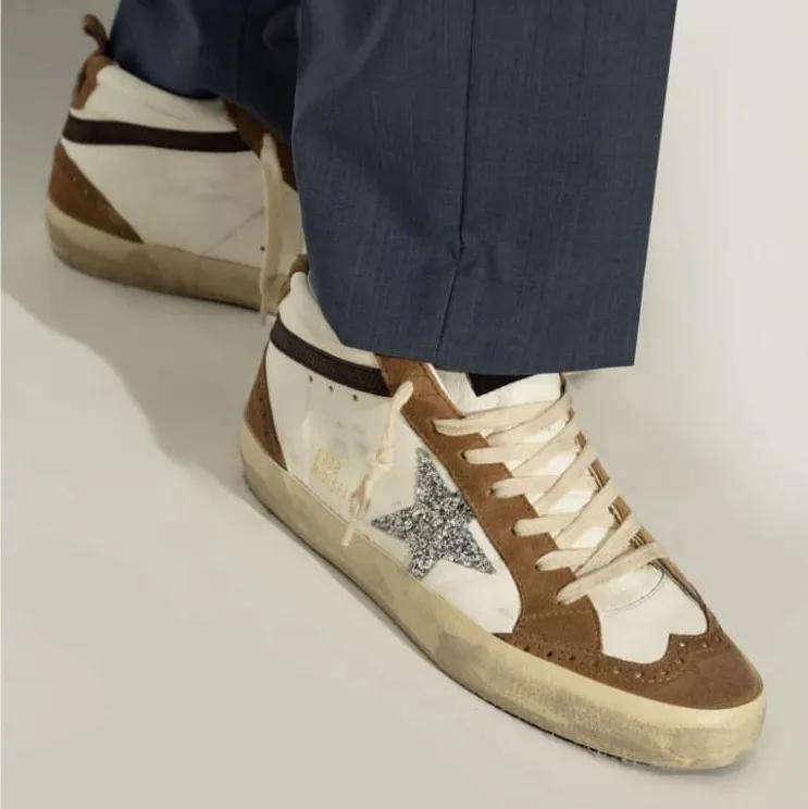 Black mid star golden goose clearance