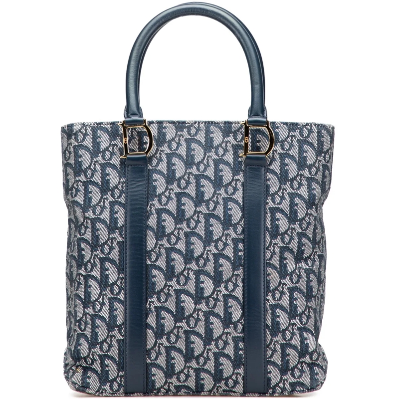 Christian Dior Shopper Diorissimo Trotter Canvas Tote blau