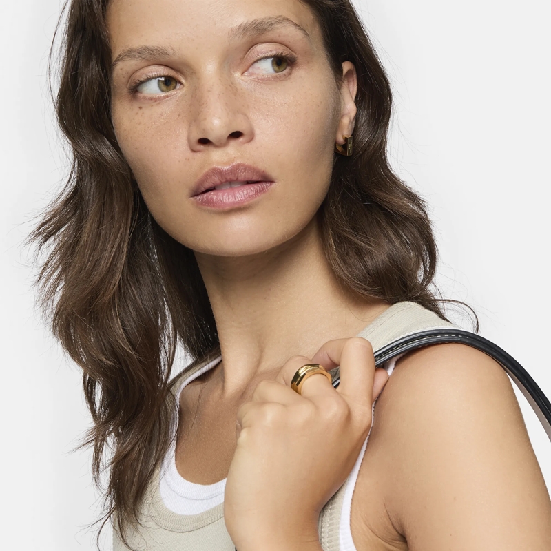 Liebeskind Berlin Ring Edelstahl Urban Chic gold(Image 3)